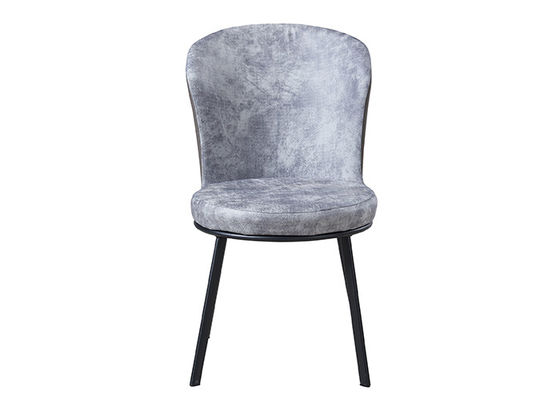 Luce moderna Gray Upholstered Dining Chairs dell'ufficio