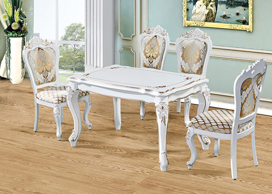 Tavolo da pranzo minimalista di lusso europeo di legno solido