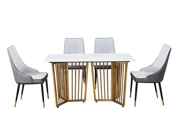 tavolo da pranzo dell'ardesia di 130x80x60cm, Tabella di legno della sala da pranzo della lastra