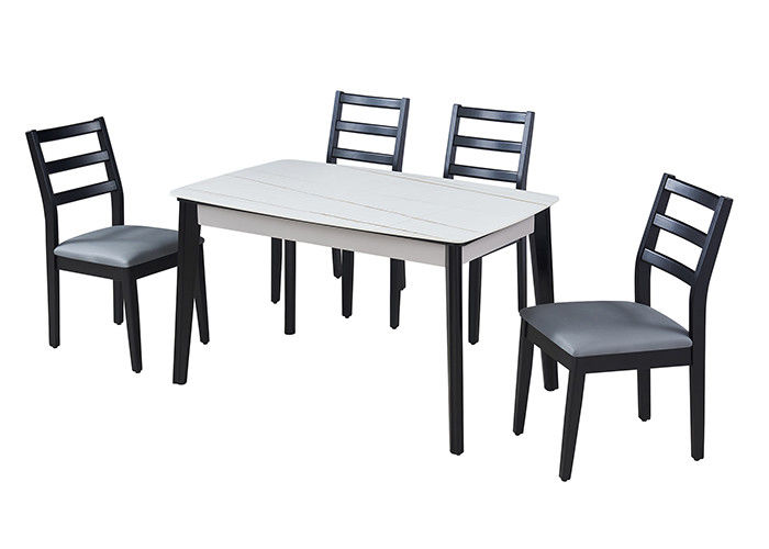 Tavolo da pranzo semplice dell'ardesia del bordo 130x80x76cm del rock moderno