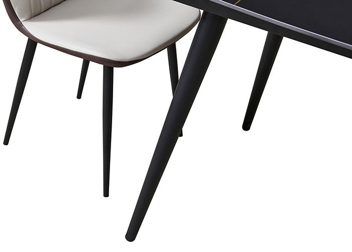 tavolo da pranzo dell'ardesia di 140cmx80cmx76cm, tavolo da pranzo della roccia