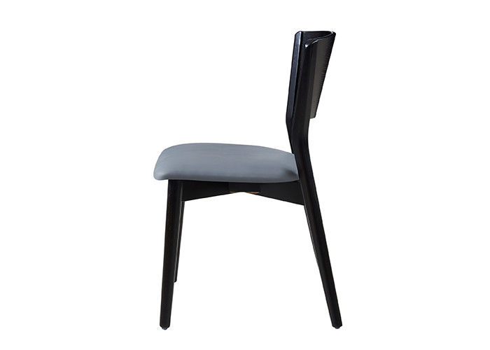 Gray Upholstered Dining Chairs artificiale conciso