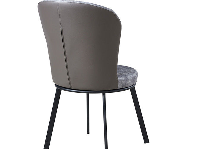 ISO9001 minimalista Grey Family Cushioned Dining Chairs