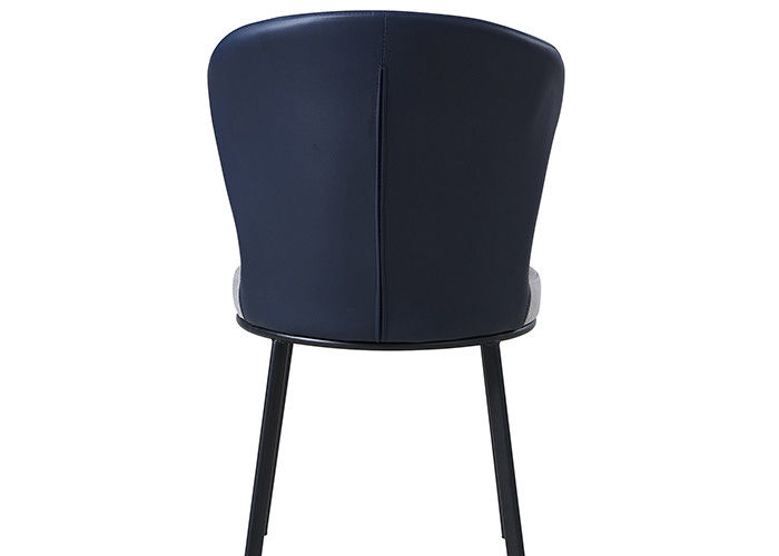 Famiglia Grey Upholstered Dining Chair del ferro battuto