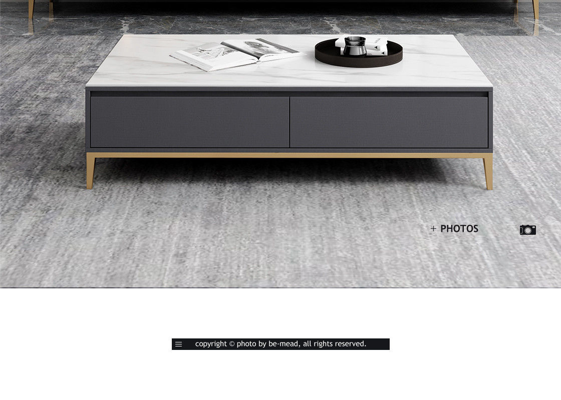 insieme minimalista del tavolino da salotto dell'unità di 200x40x25cm TV