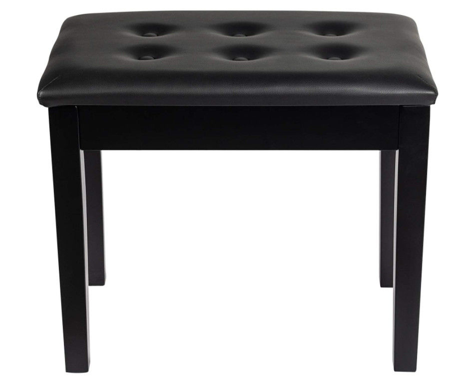 Banco del piano del doppio del Odm della tastiera del duetto con il nero di cuoio dell'ampio Faux di Seat di stoccaggio