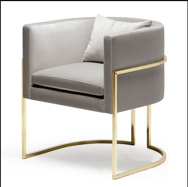 Mobilia nordica Sofa Set del ferro battuto di negoziato dello studio
