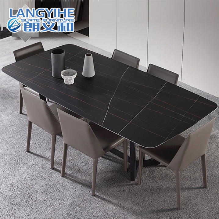 Tavolo da pranzo rettangolare Dali artificiale della cucina delle gambe 304SS